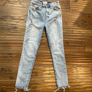 Pistola Distressed High Rise Skinny Jean